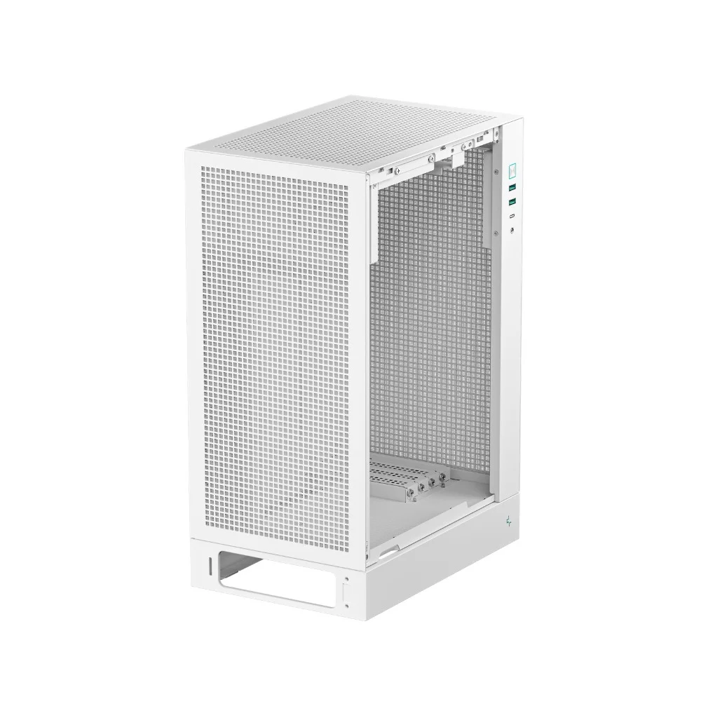 Imagem 4 de 5 do produto Gabinete Gamer Deepcool Mid Tower Ch170 Plus Vidro Temperado Branco