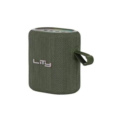 Caixa De Som Bluetooth 10w / 8h De Uso Verde B13v - Lity