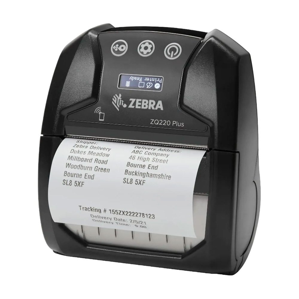 Impressora Térmica Portátil Zebra Zq 220 Plus Bluetooth Nfc
