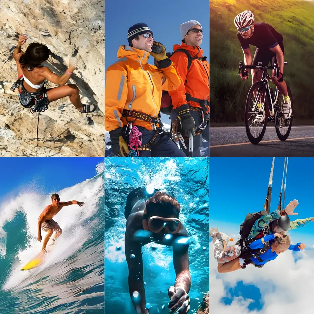 Imagem 4 de 5 do produto Câmera Filmadora Action Pro 4k Sports Ultra-hd Wi-fi