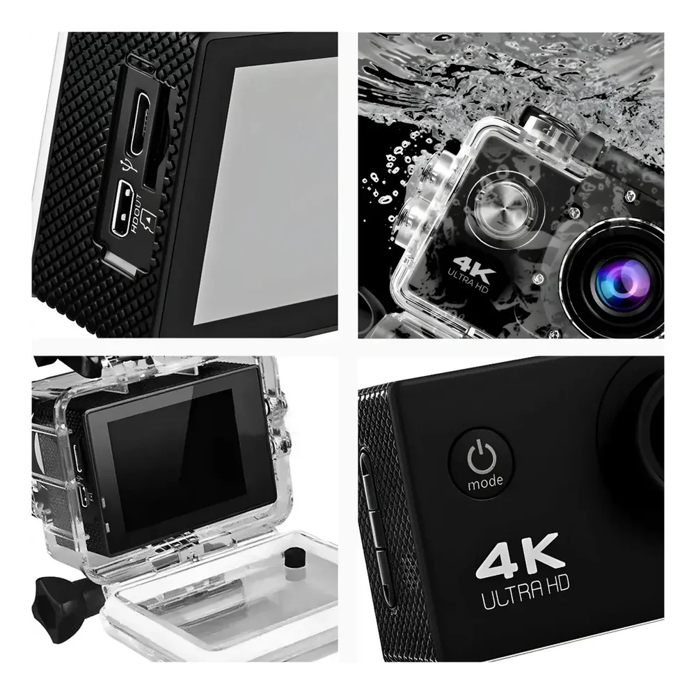 Imagem 5 de 5 do produto Câmera Filmadora Action Pro 4k Sports Ultra-hd Wi-fi