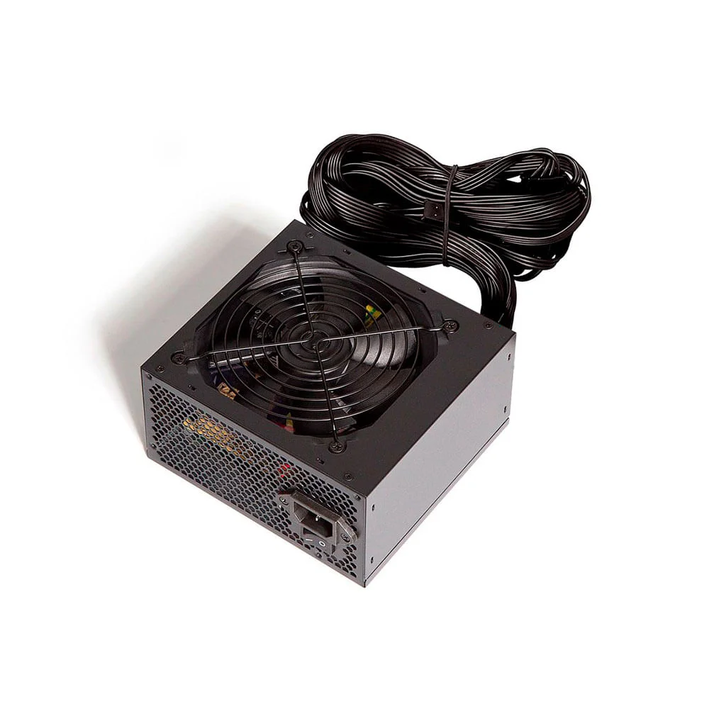 Imagem 3 de 3 do produto Fonte De Alimentação Duex 600w Dx 600fse Bivolt Preta