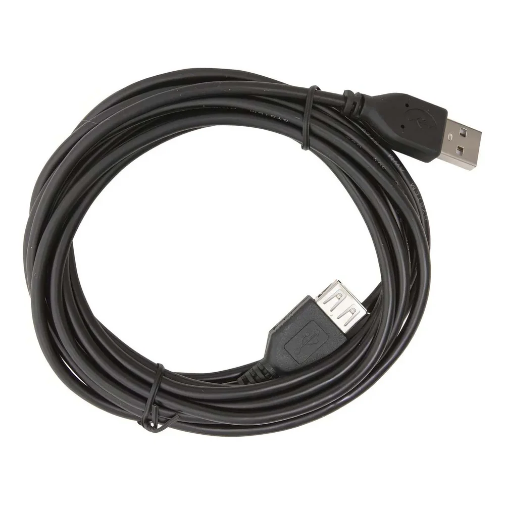 Imagem 2 de 4 do produto Cabo Extensor Extensão Usb 2.0 5 Metros Macho Femea
