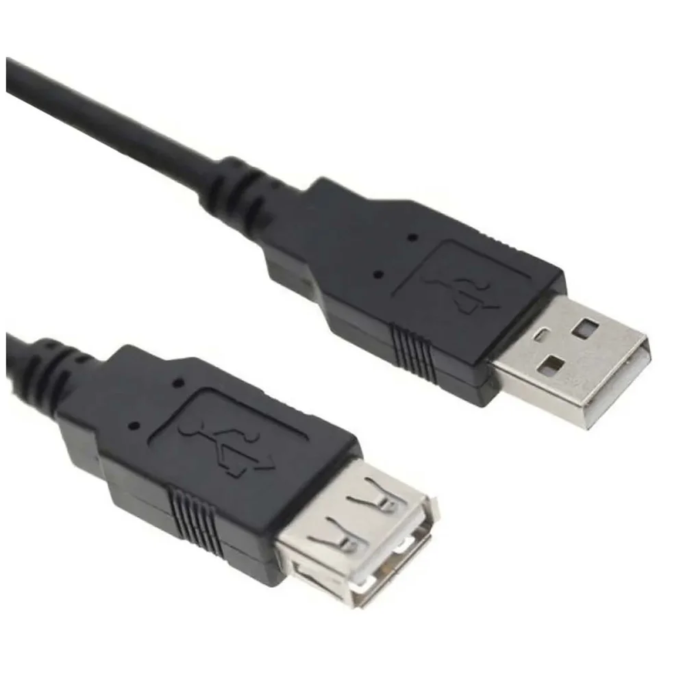 Imagem 3 de 4 do produto Cabo Extensor Extensão Usb 2.0 5 Metros Macho Femea