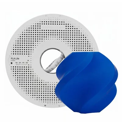 Filamento Bambu Lab Pla Lite, 1,75mm, 1kg, Azul, Com Carretel Reutilizável, A18-b1-1.75-1000-spl