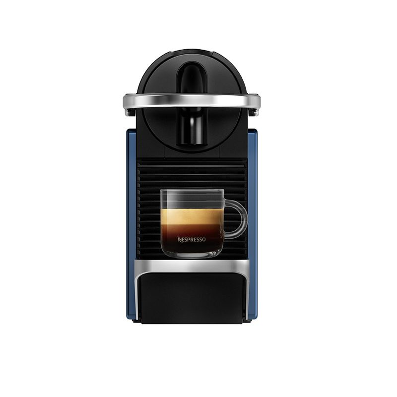 Cafeteira Nespresso Pixie Redesign Azul E Preta Para Café Em Cápsula 220v