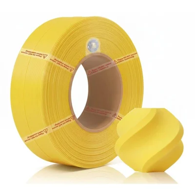 Filamento Bambu Lab Pla Lite, 1,75mm, 1kg, Amarelo, Sem Carretel, A18-y0-1.75-1000-splfree