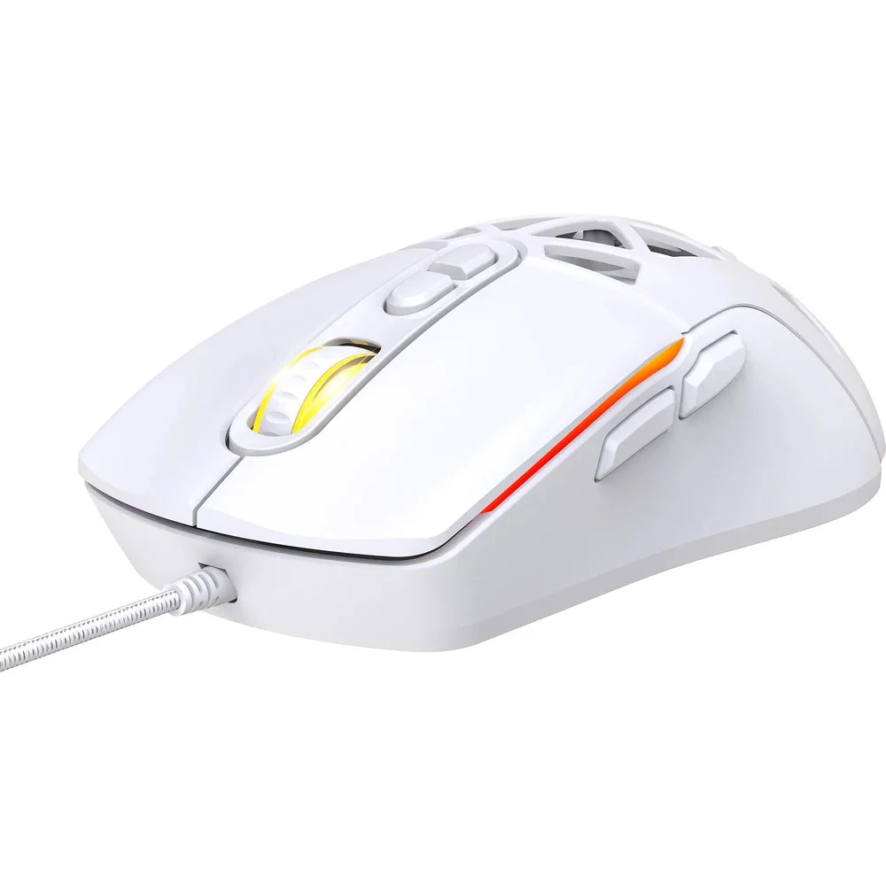 Imagem 4 de 5 do produto Mouse Gamer Com Fio Fortrek Striker Branco