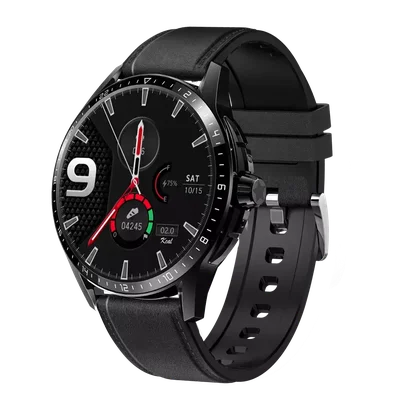 Relógio Inteligente Masculino Smartch 5515 À Prova D'água Preto
