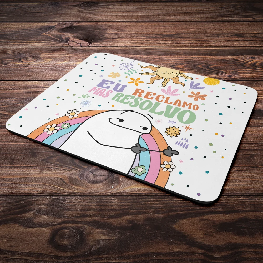 Imagem 2 de 4 do produto Mouse Pad Divertido Flork Vibes - Eu Reclamo Mas Resolvo