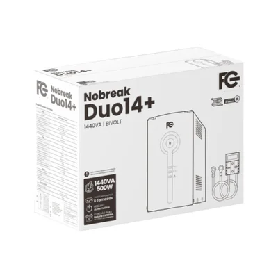 Nobreak Duo14+ 1440va Biv. Fc14duobn — foto 2