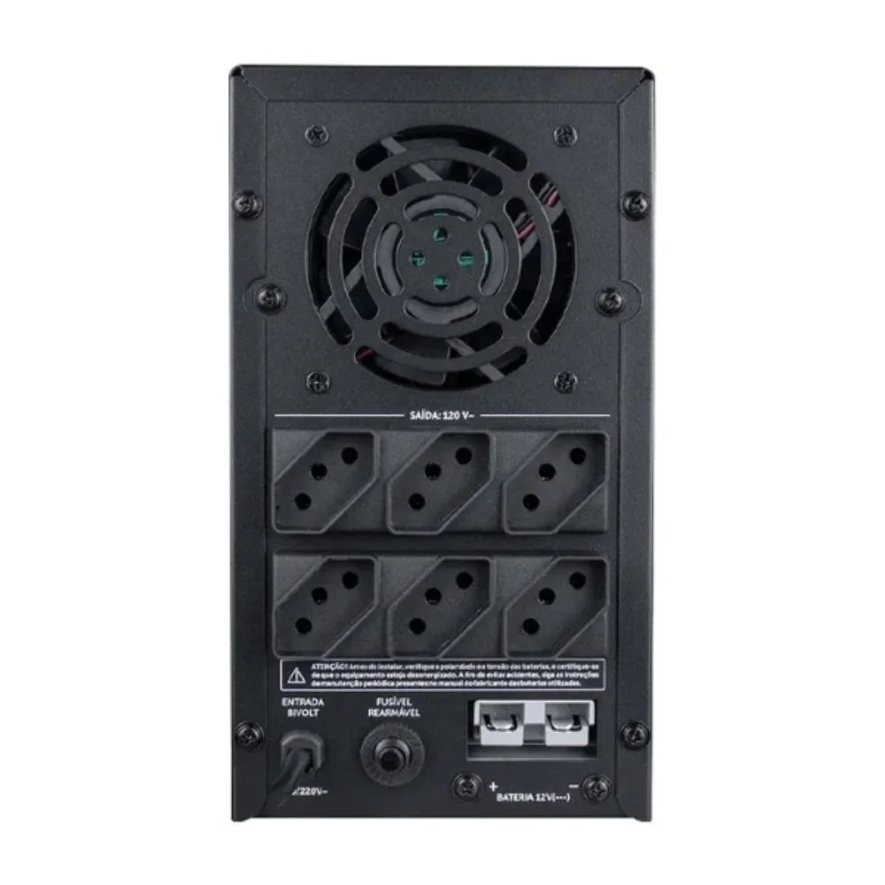Imagem 3 de 4 do produto Nobreak Duo14+ 1440va Biv. Fc14duobn