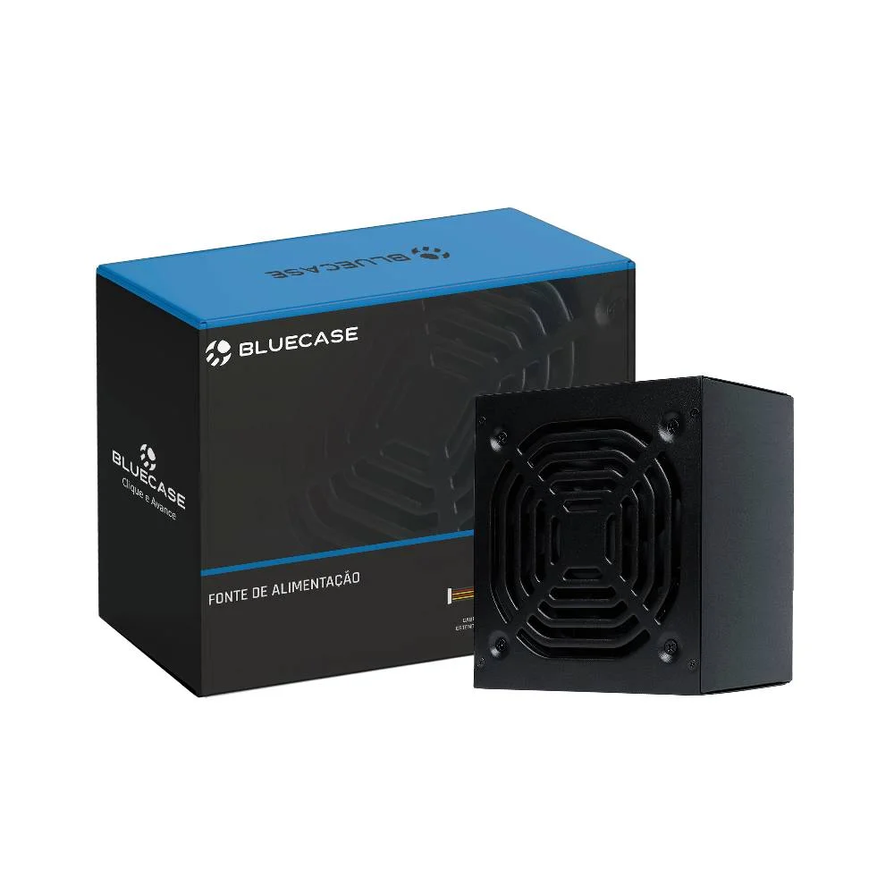 Fonte De Alimentação Bluecase Ps/2 500w C/cabo - Blu500-cmps2bx