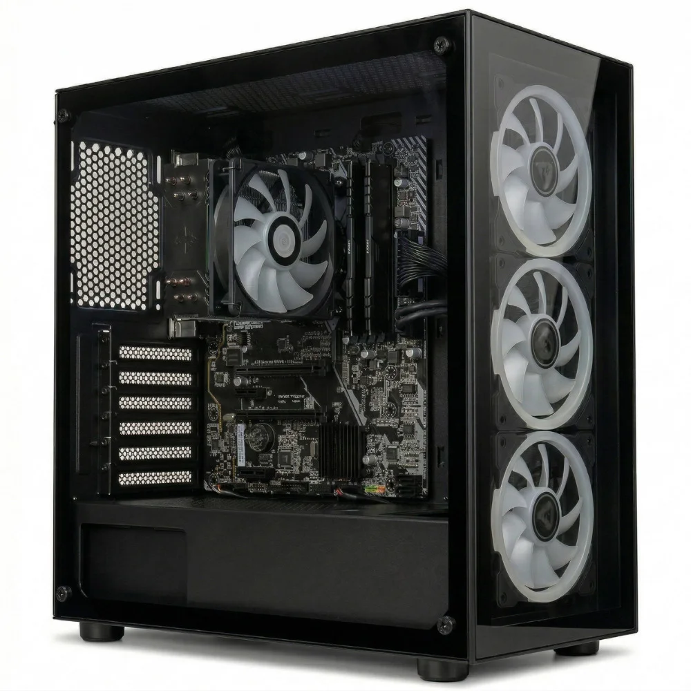 PC Gamer Bluepc Force, Amd Ryzen 5, Radeon Rx, 16gb Ddr4, SSD 512gb, Fonte 500w - Pgbp-for102 - view 5