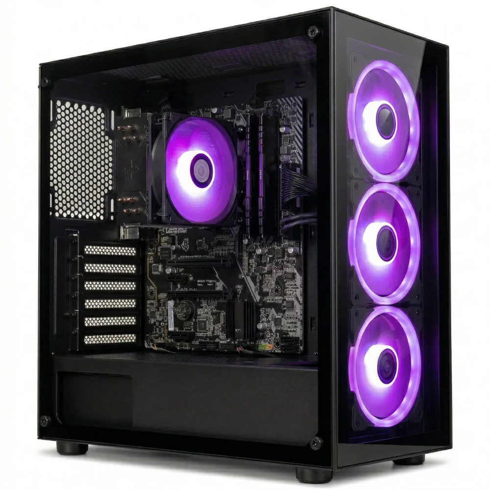 PC Gamer Bluepc Force, Amd Ryzen 5, Radeon Rx, 32gb Ddr4, SSD 512gb, Fonte 500w - Pgbp-for104