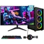 PC Gamer Completo Bluepc Force, Amd Ryzen 5, Radeon Rx, 8GB Ddr4, SSD 256gb, Fonte 500w, Monitor LED 23" - Pgbp-for112