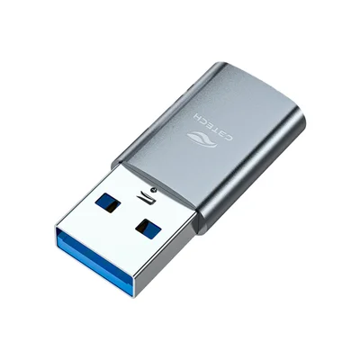 Adaptador Otg C3tech Usb-a 3.0 Macho / Usb-c Fêmea, Ultrarrápida De Até 5 Gbps - Otg-10