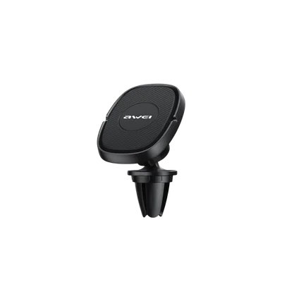 Suporte Veicular Awei X21 | Magnético, Rotação 360° E Encaixe Na Saída De Ar