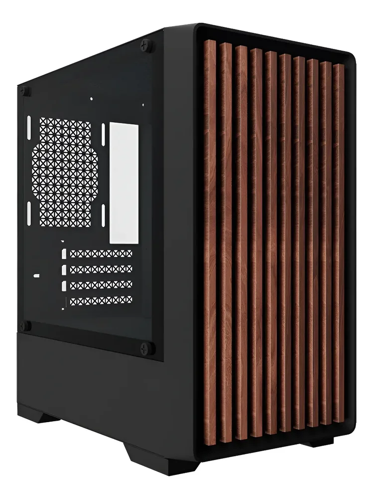 Gabinete Gamer Frontal De Madeira Lateral De Vidro Bg-060eko