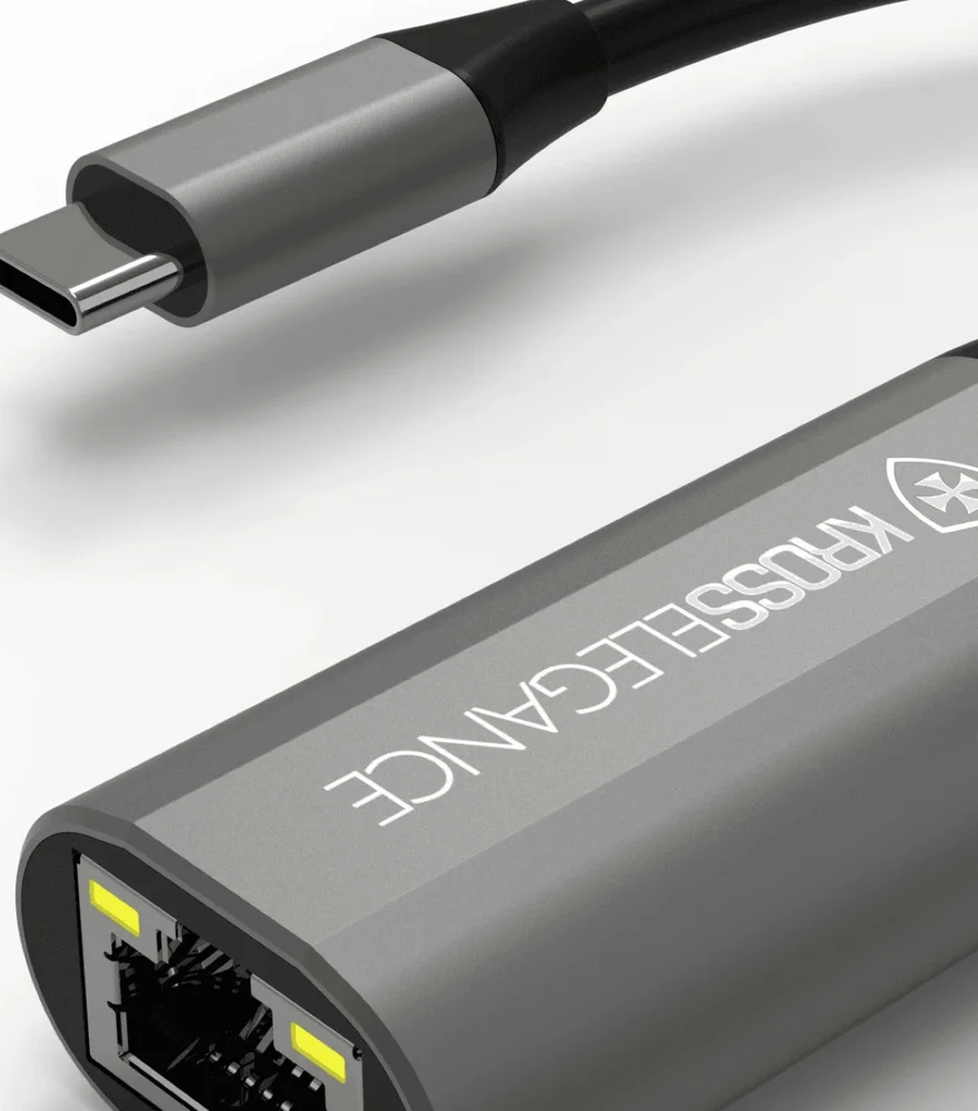 Imagem 5 de 5 do produto Adaptador Gigabit Kross Usb-c Para Rj45 Ethernet Ke-uc0111
