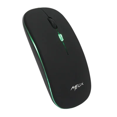 Mouse Sem Fio Recarregável Mega M185 Com LED Dpi Ajustável