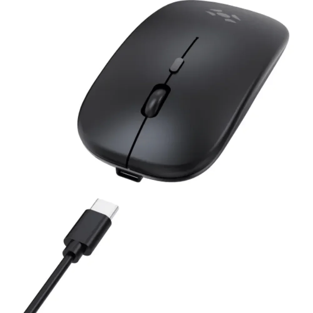 Imagem 5 de 5 do produto Mouse Slim Sem Fio Recarregavel Fortrek Ms14