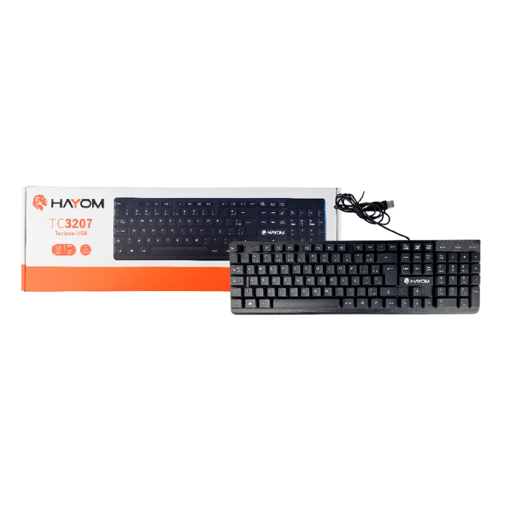 Imagem 2 de 5 do produto Teclado Usb Basico Tc3207 Hayom