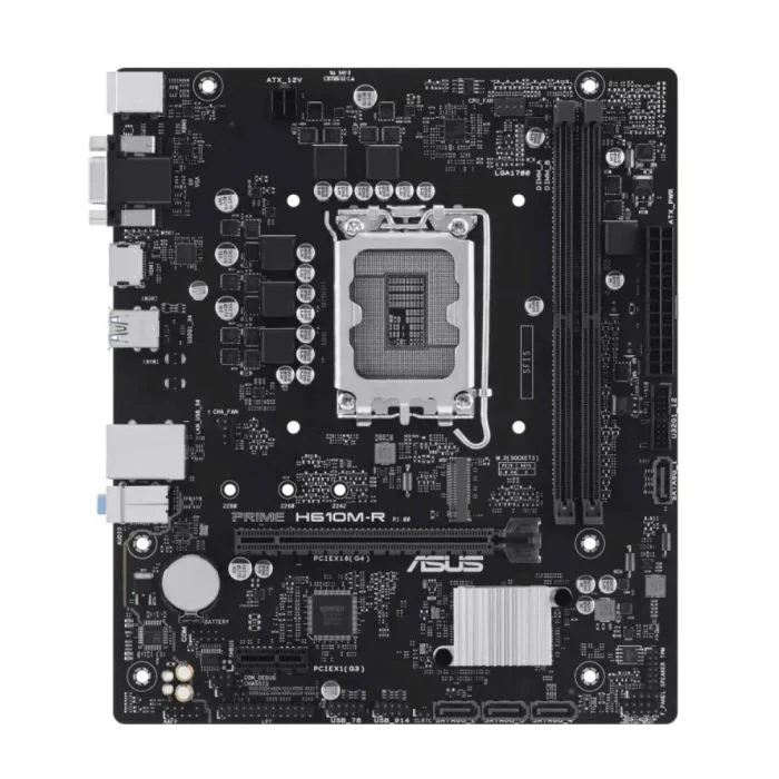 Imagem 4 de 5 do produto Placa Mãe Asus Prime H610m-r LGA  1700 2xDDR5 Chipset Intel H610 Matx