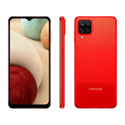Usado -  Samsung A12 64 Gb Vermelho - Regular