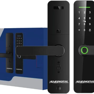 Fechadura Inteligente Wi-fi Biometria E Senha Novadigital