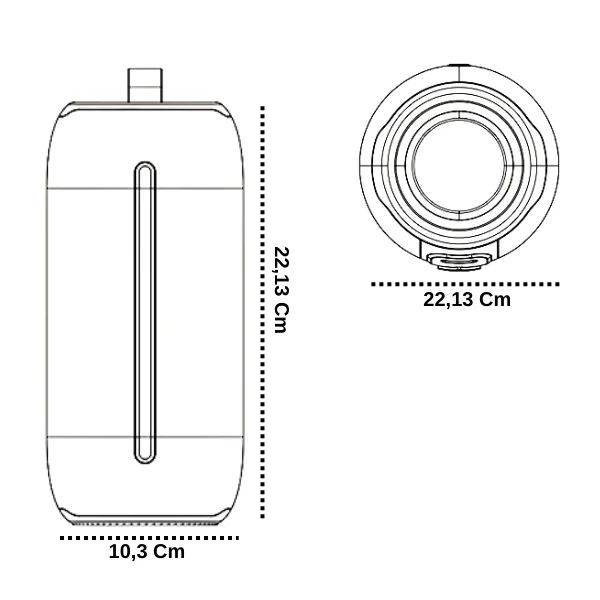 Caixa De Som Awei Y788 Bluetooth 5.1 20w Portátil E Bateria Longa