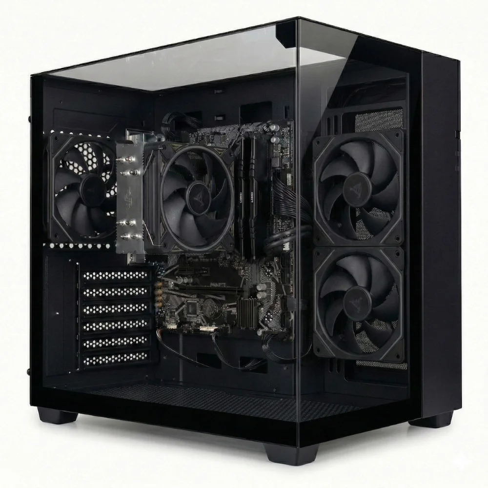 PC Gamer Completo Bluepc Force, Amd Ryzen 5, Radeon Rx, 32gb Ddr4, SSD 1TB, Fonte 500w, Monitor LED 20" - Pgbp-for129 - view 4
