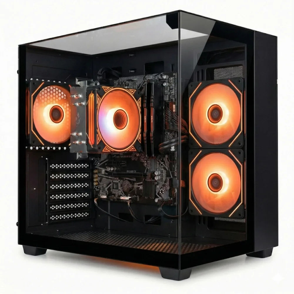 PC Gamer Bluepc Force, Amd Ryzen 5, Radeon Rx, 16gb Ddr4, SSD 256gb, Fonte 500w - Pgbp-for119