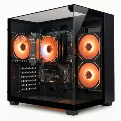 PC Gamer Bluepc Force, Amd Ryzen 5, Radeon Rx, 8GB Ddr4, SSD 256gb, Fonte 500w - Pgbp-for118