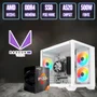 PC Gamer Completo Bluepc Force, Amd Ryzen 5, Radeon Rx, 8GB Ddr4, SSD 256gb, Fonte 500w, Monitor LED 20" - Pgbp-for142