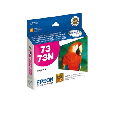 Cartucho Epson 73n Magenta 5ml T073320 73 Caixa Lacrada