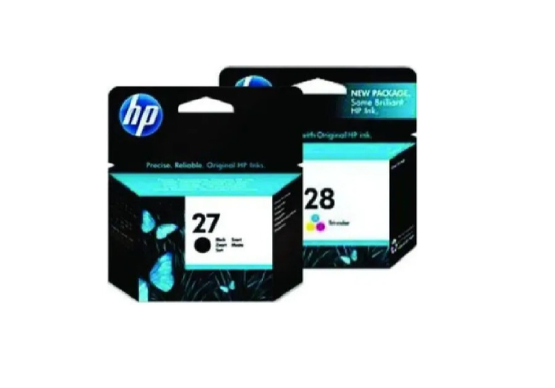 Kit Cartucho 27 C8727a  28 C8728a    No Bombom
