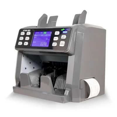 Contadora de Cédulas Mistas HT-880 MIX FRT BIVOLT COM IMPRESSORA EMBUTIDA - Precisão Incomparável e Antifalsificação Global