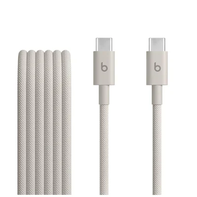 Cabo Trançado De Usb-c Para Usb-c Da Beats (1,5 M), Cinza-carbono