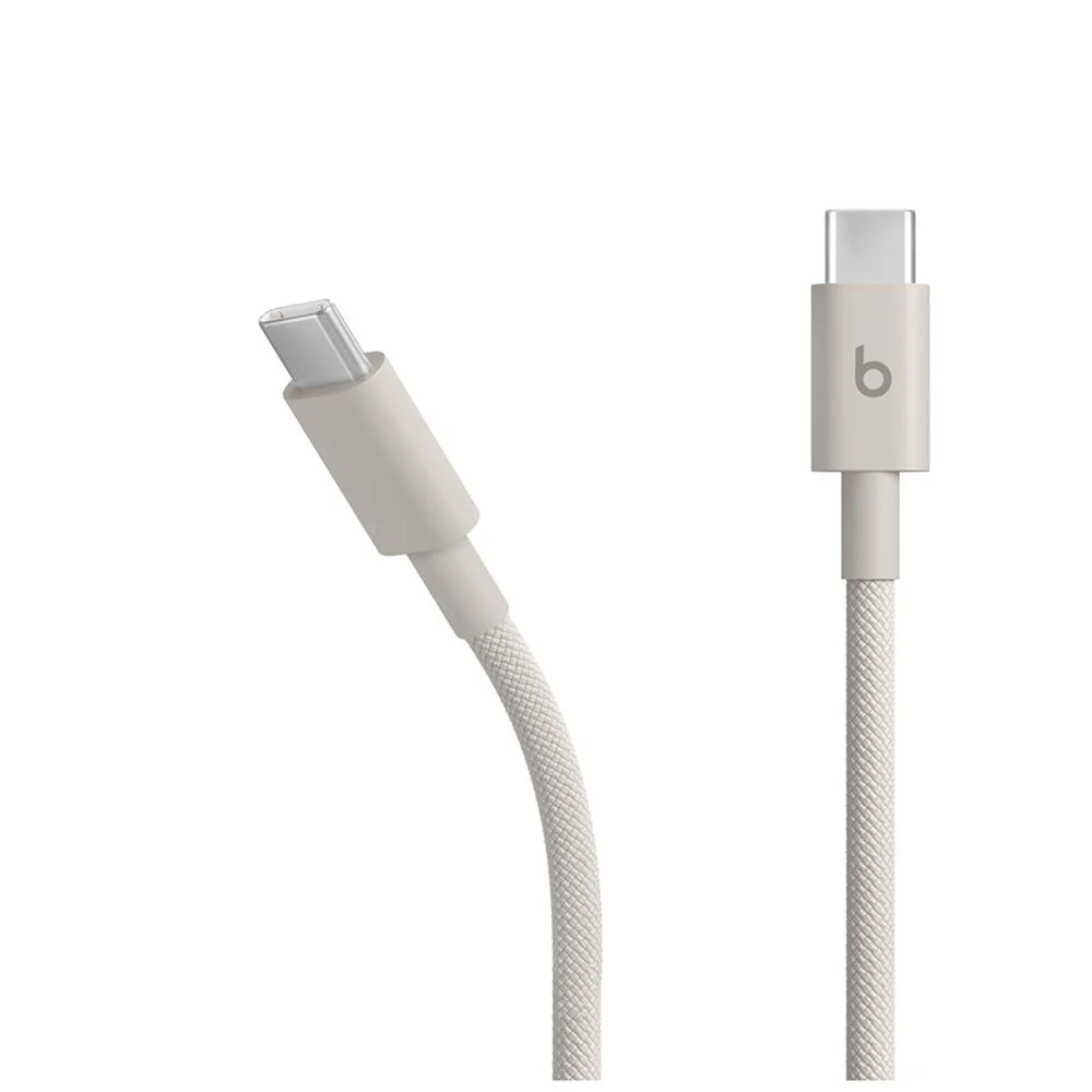 Imagem 3 de 3 do produto Cabo Trançado De Usb-c Para Usb-c Da Beats (1,5 M), Cinza-carbono