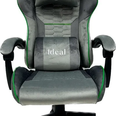 Cadeira Gamer Giratória - Cinza