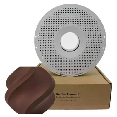 Filamento 3D Pla-basic Marrom (brown) Com Carretel