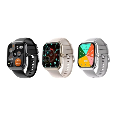 Smartwatch H46 com Tela AMOLED 2.1” Chamadas Bluetooth  100 Modos Esportivos e IP67