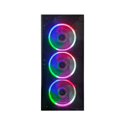Computador Gamer Certox Stream Amd 1025 Tc Ryzen 5 5600 Geforce RTX 3050 6gb 8GB Ddr4 256gb SSD C/3 Fans WINDOWS 11 Pro