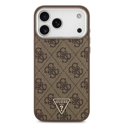 Capa Iphone 17 Pro Max Guess, Marrom