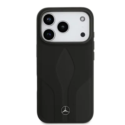 Capa Iphone 17 Pro Max Mercedes, Preto