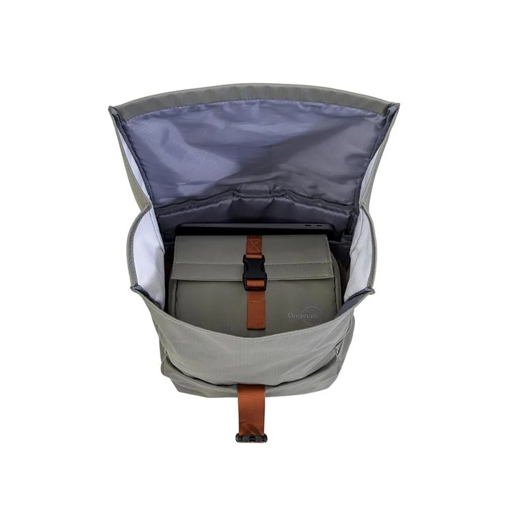 Imagem 5 de 5 do produto Mochila Basic Para Macbook De Até 15,6",   Iplace, Cinza
