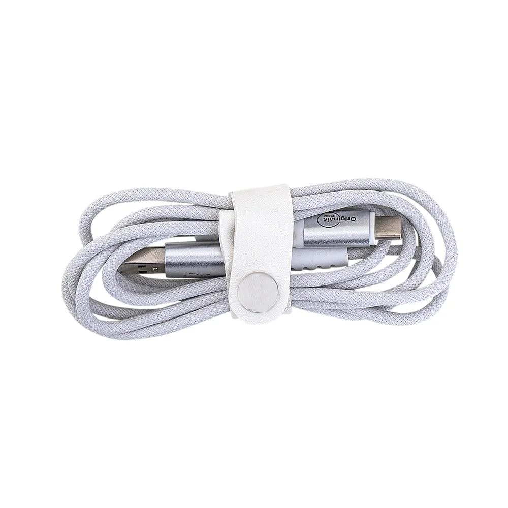 Imagem 2 de 5 do produto Cabo Usb-a Para Usb-c 1,2 M,   Iplace, Branco