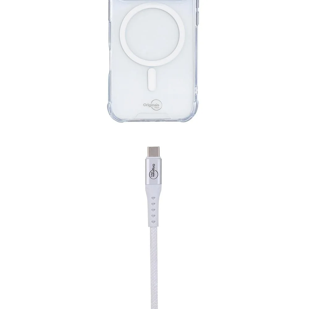 Imagem 5 de 5 do produto Cabo Usb-a Para Usb-c 1,2 M,   Iplace, Branco