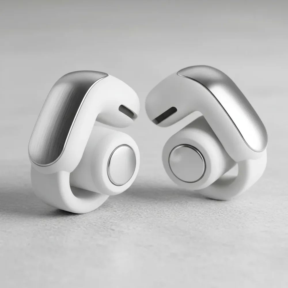 【TOMI】Bose Ultra Open Earbuds ホワイト Bose Ultra Open Earbuds, fones de ouvido sem fio Open Ear